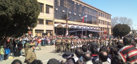 Con menor contingente que años anteriores se desarrolló Parada Militar en Los Ángeles