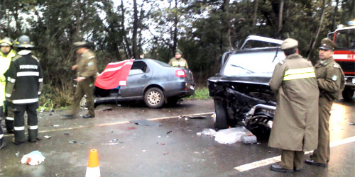 Los Ángeles; Accidente deja a una persona fallecida y al menos tres lesionados de consideración