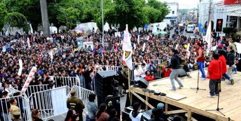 Teletón 2011; Caravana de la solidaridad realizó presentación en Los Ángeles