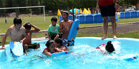 Se inició al Centro Recreativo Popular Llano Blanco con la presencia de Directora Regional de Junaeb