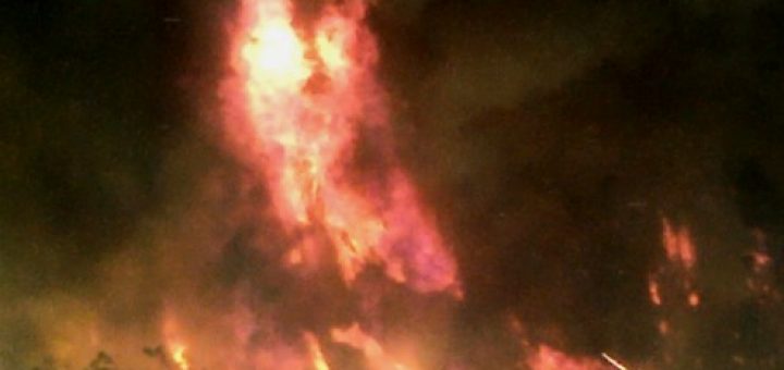 Incendios en Laja y Los Ángeles mantienen en alerta roja a Biobío