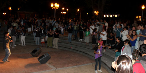 Los Ángeles, el mes de febrero tendrá espectáculos artísticos al aire libre en Plaza de Armas