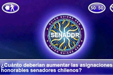 Una de las tantas imágenes que hacen referencia a los millones de los senadores