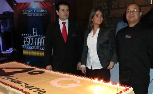 Gran Casino Los Ángeles está de fiesta - Más de mil millones de pesos en premios entregados en lo que va del 2012