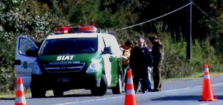 Adulto mayor muere atropellado en ruta 5, tercera victima fatal por este tipo de accidentes