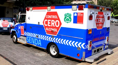 Con ambulancia de SENDA con alcoholemia móvil suplirán escasez de equipos alcotest en Provincia de Biobío