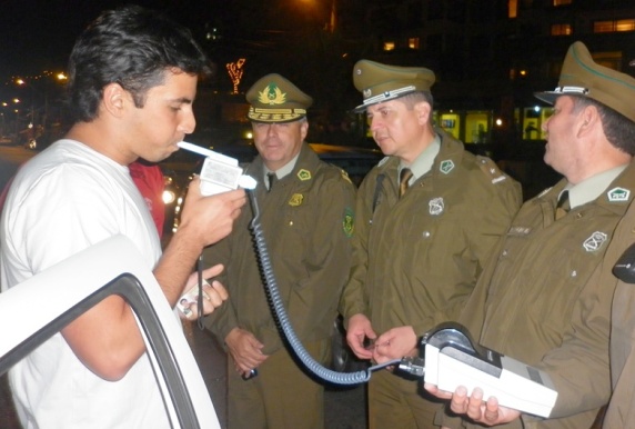 Carabineros posee sólo 6 equipos de alcotest para toda la Provincia de Bio Bío