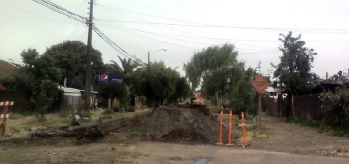 Preocupación de vecinos del sector Chiprodal por pavimentación sin estudio de cañerías