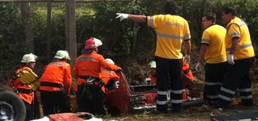 Simulacro de accidente de magnitud, con diversos lesionados y fallecidos, fue realizado en la ruta Q-180 conocida como la “Ruta de la Muerte”