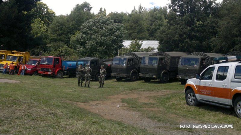 Autoridades descartan evacuación preventiva y equipos del Ejército y Emergencia se instalan en localidad de Ralco