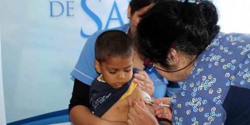 En jardín infantil “Caracolito” se dio inicio a vacunación contra la Meningitis W-135 en la provincia de Bío Bío