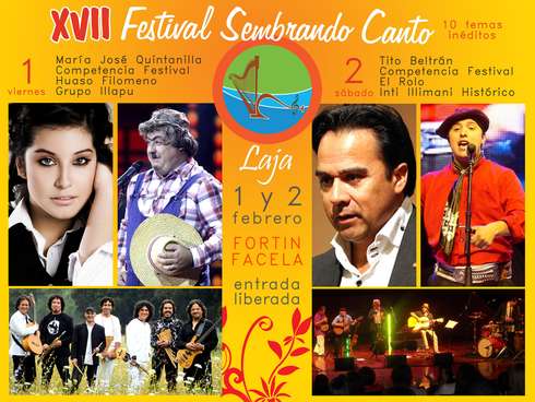 1 y 2 de febrero: Festival Sembrando Canto en Laja