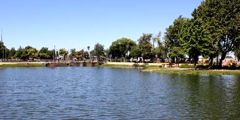 Municipio realiza obras de mejoramiento en Laguna Esmeralda de Los Ángeles