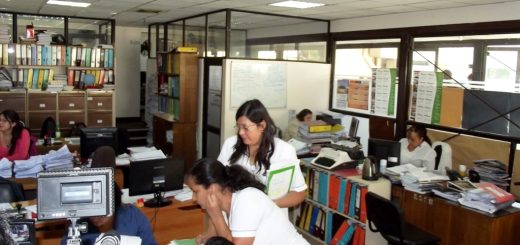 En la fotografía la oficina de Recursos Humanos del Hospital de Los Ángeles, donde se descubrió el fraude.