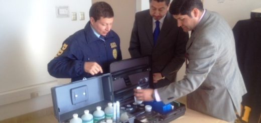 PDI de Los Ángeles recibe nuevos maletines para la investigación criminalística