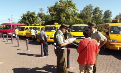 Transporte Escolar se somete a fiscalización voluntaria para acreditar sus máquinas previo inicio de clases