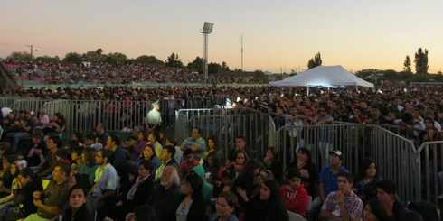 Más de 10 mil personas disfrutaron del espectáculo Puro Chile realizado en Los Ángeles