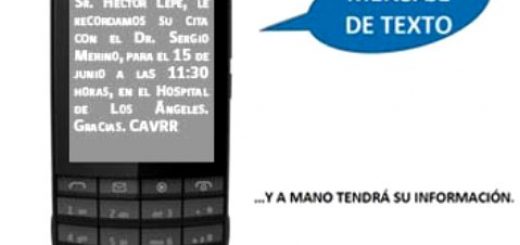 Hospital de Los Ángeles implementa programa de SMS para recordar horas médicas