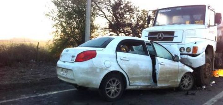 Pese a los llamados a la prevención, se produjo accidente en ruta Los Ángeles a Nacimiento