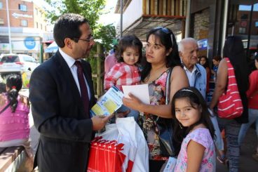 Municipalidad de Los Ángeles y PDI Bío Bío lanzan campaña “Inicio de Clases Seguro”