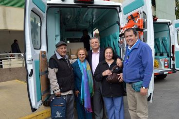 Servicio de Salud Biobío entregó ambulancias para Centro Asistencial y SAR Norte en Los Ángeles