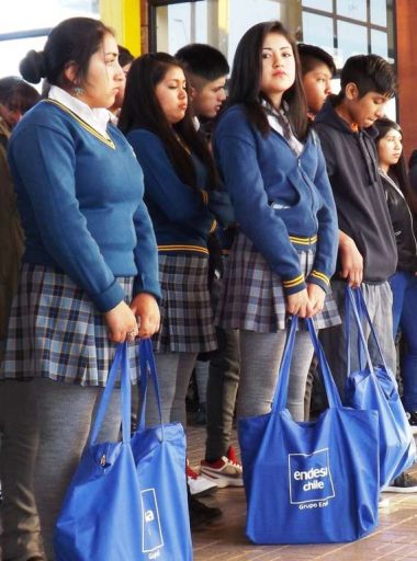 ENDESA Chile entrega becas a más de 400 jóvenes pehuenches de Santa Bárvara y Alto Biobío