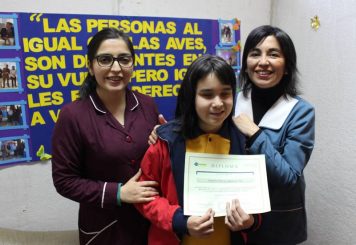 Estudiante angelina obtiene 3º lugar en Concurso Nacional de Braille